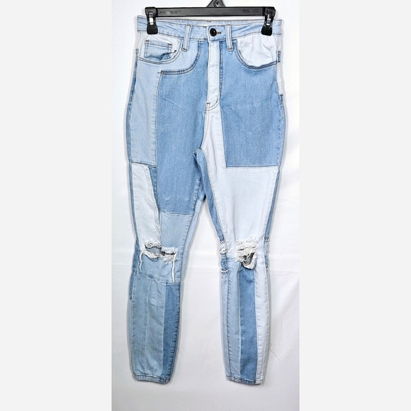 Aphrodite Denim - Size 7(28) APHRODITE Blue Rip Knee Jeans